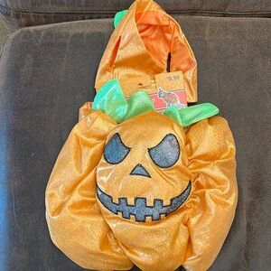 Pumpkin pet costume size small
